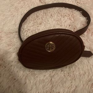 Chevron PU Fanny Pack